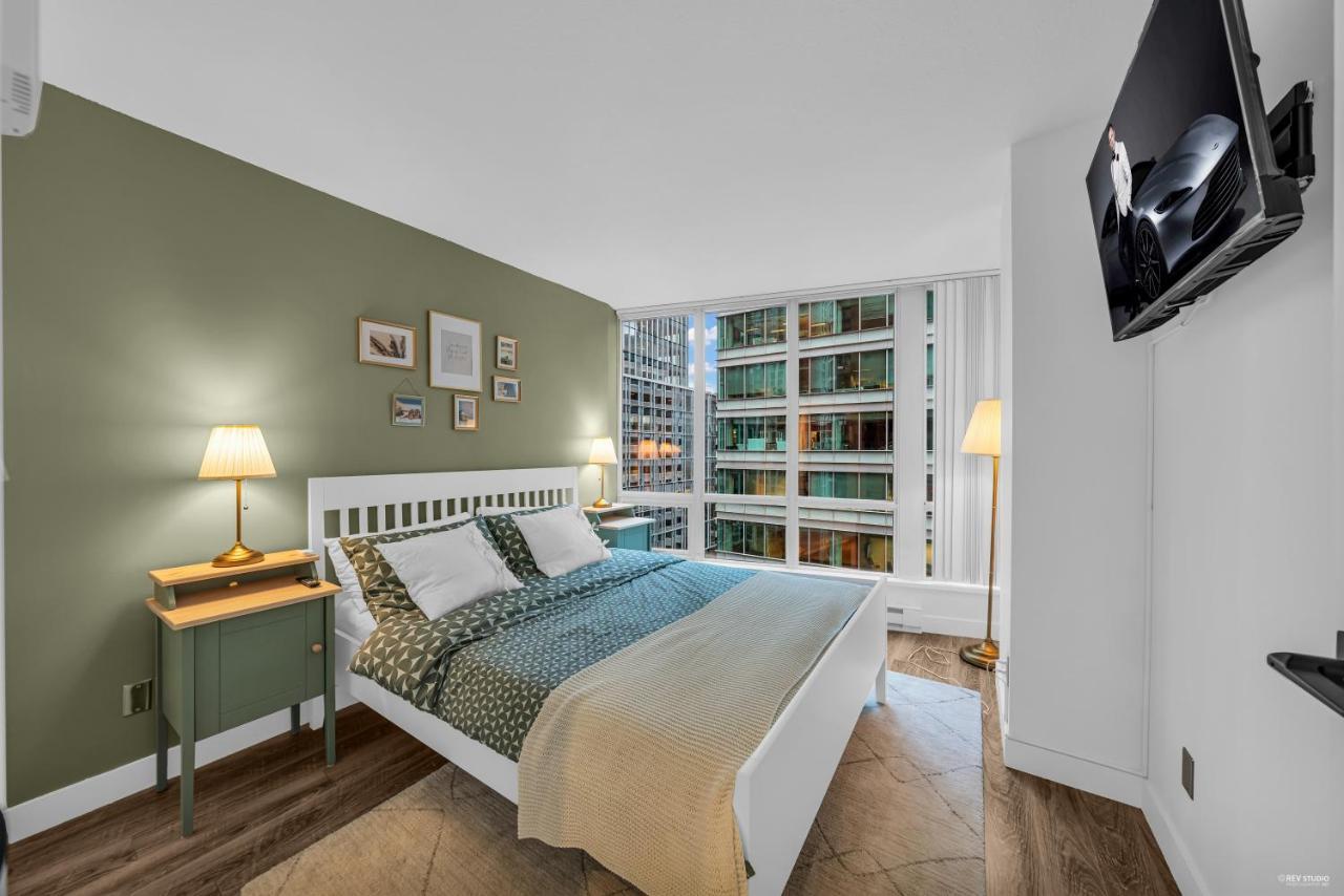 1-Br Condo In Downtown Coal Harbour With Parking And City Views Βανκούβερ Εξωτερικό φωτογραφία